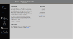 Desktop Screenshot of drspoonamore.com